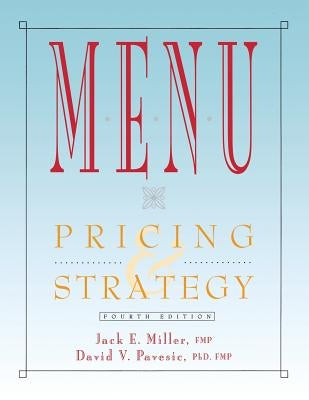 Menu: Pricing and Strategy by Miller, Jack E.