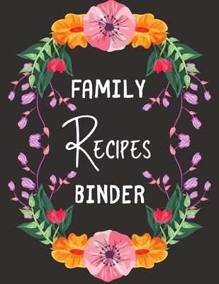 Recipe Organizer Binder: personalized recipe box, recipe keeper
