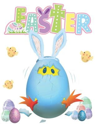 Easter: Bunny Rabbit Chick Sketchbook for Ages 4-8 Boys Drawing Art Book by Scribblers, Krazed