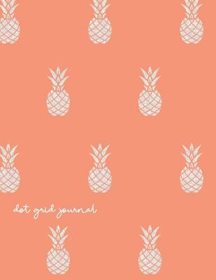 Dot Grid Journal: Pastel Pineapple Print - Dotted Grid Notebook - Large A4 by Notebooks, Nifty