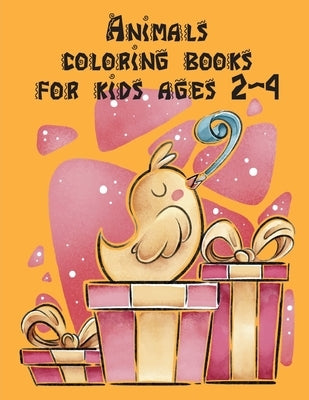 Animals coloring books for kids ages 2-4: Super Cute Kawaii Coloring Pages for Teens by Color, Creative